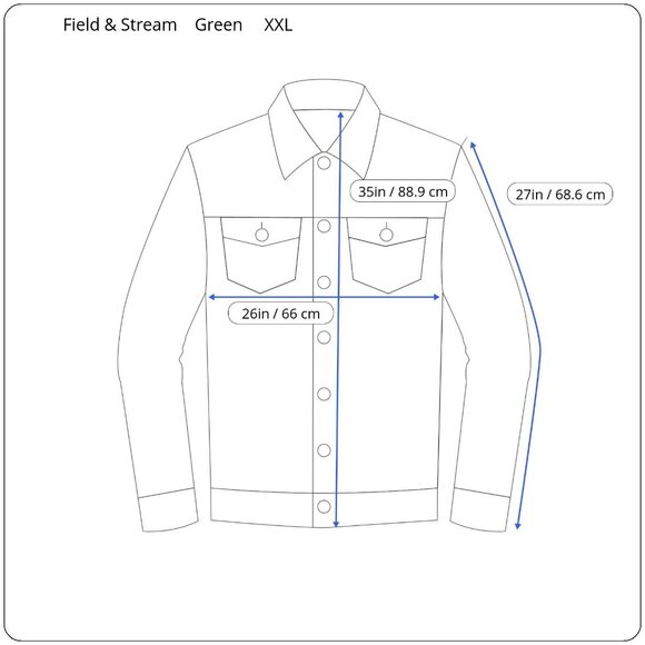 Field and Stream Mens XXLT Tall Green Plaid Flannel Button Down Shirt Outdoors - Picture 3 of 11